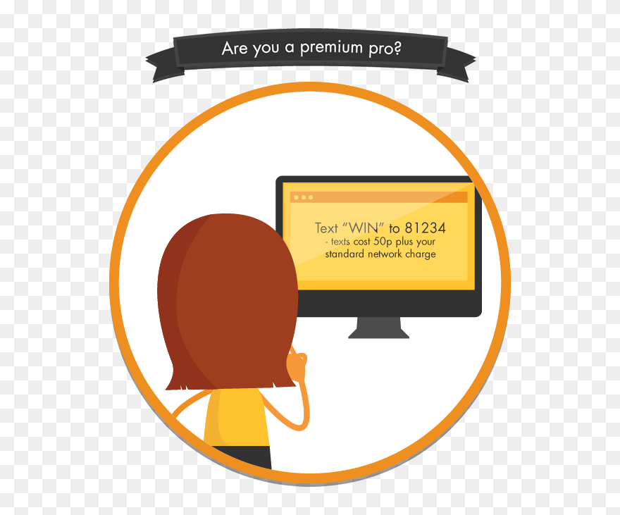 Girl Making A Call Clipart