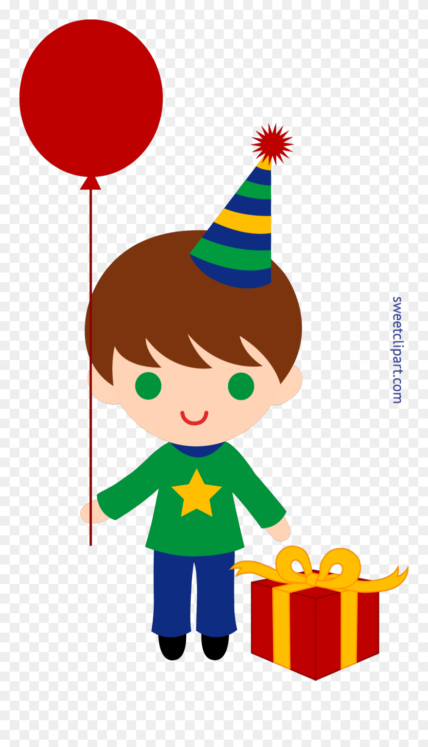 Clipart Birthday Boy - Boy Birthday Clip Art - Png Download