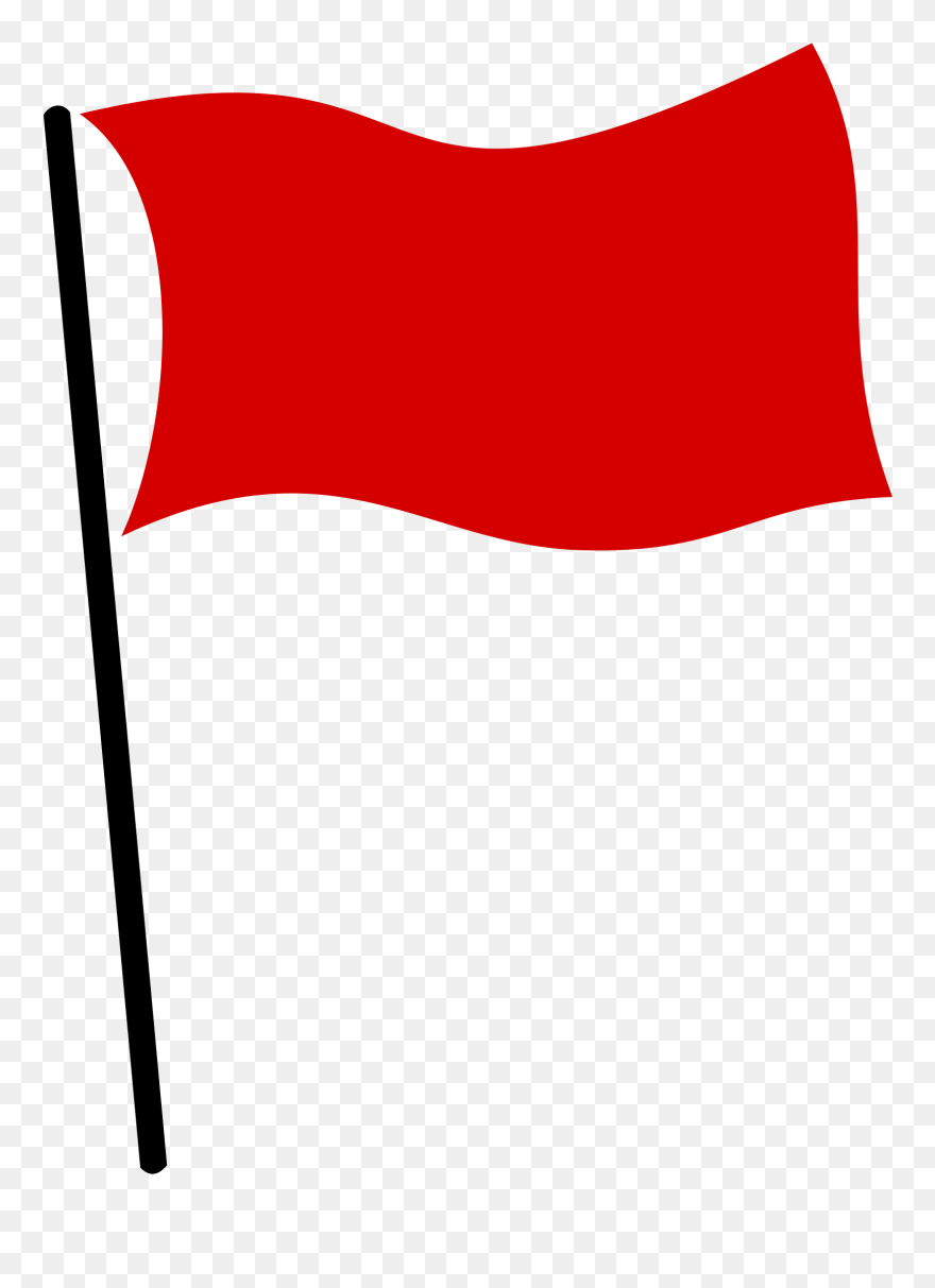 Red Flag - Clip Art Red Flag - Png Download