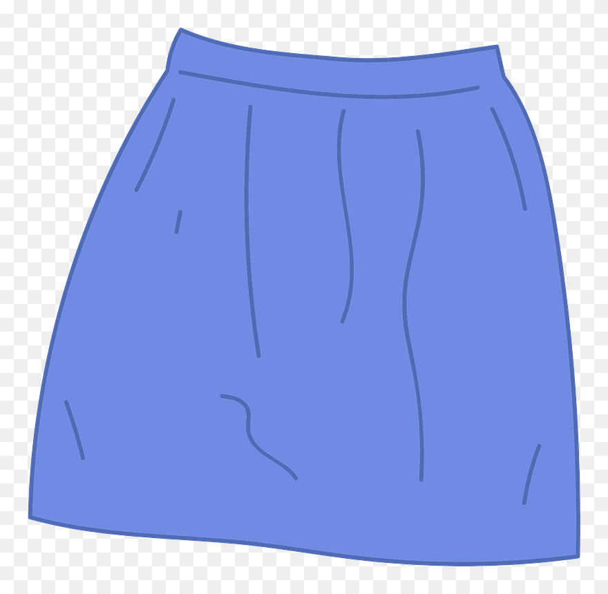 Skirt Clipart - Miniskirt - Png Download