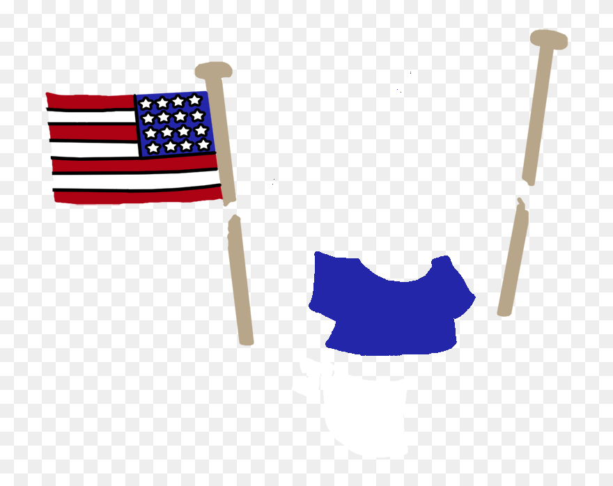 Transparent United State Flag Clipart - Flag Of The United States - Png Download