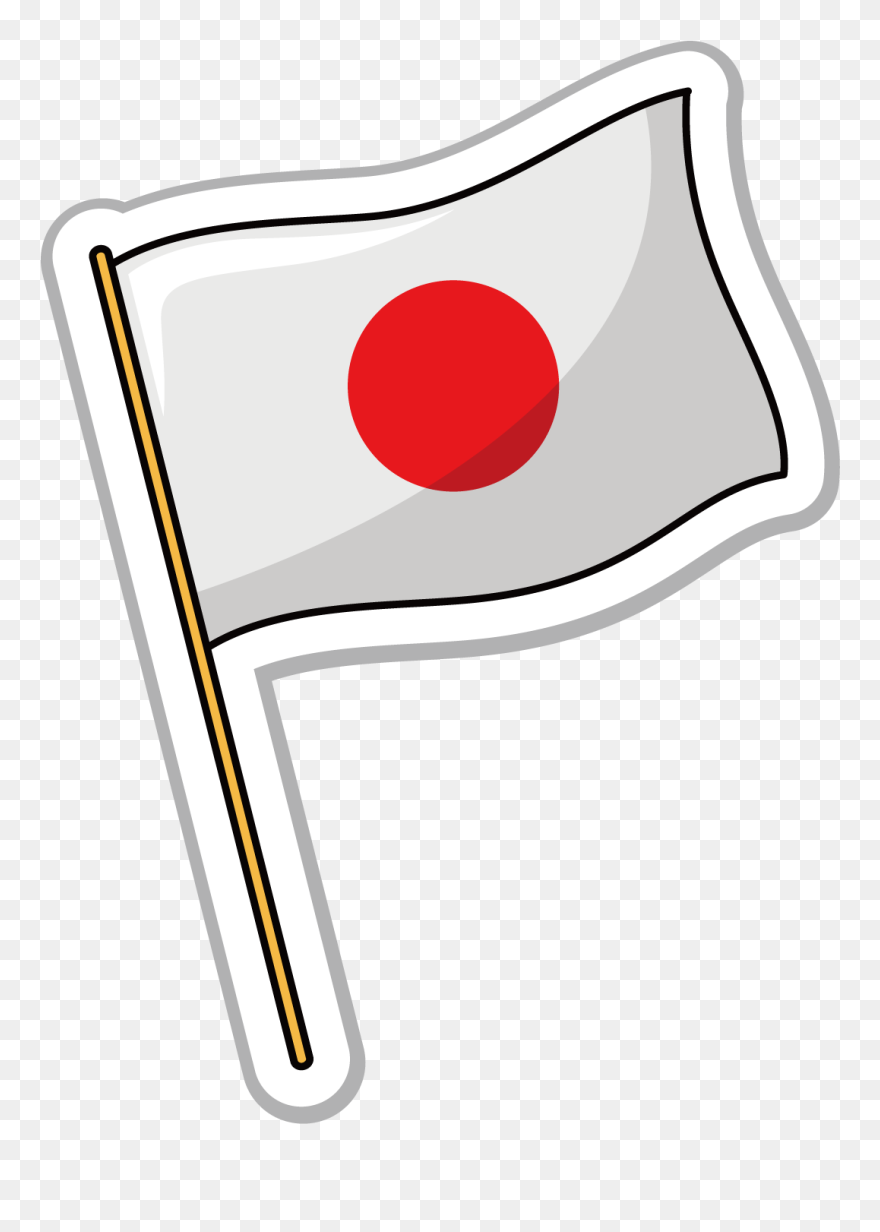 United Of Japanese States Flag Japan The Clipart - Japan Flag Clipart - Png Download