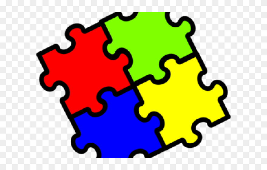 Transparent Autism Puzzle Piece Clipart