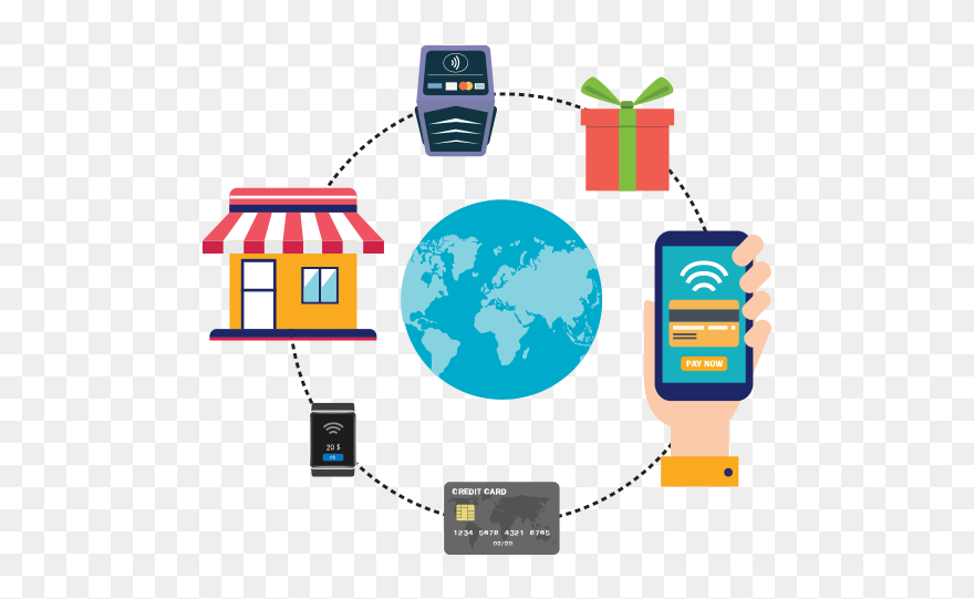 Payment Ecosystem Icon Clipart
