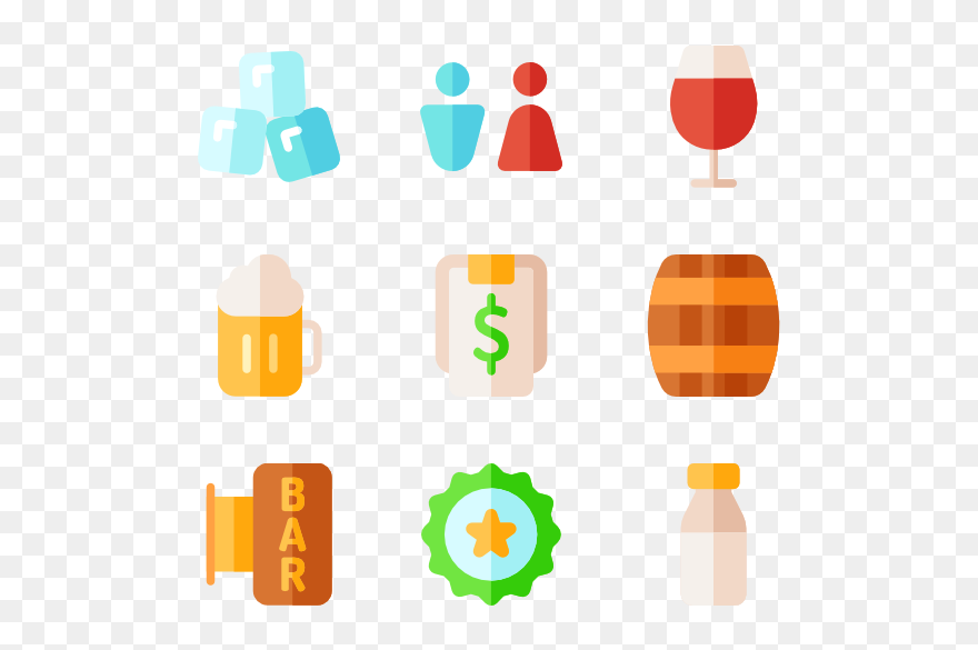 Bunting Vector Orange Clipart