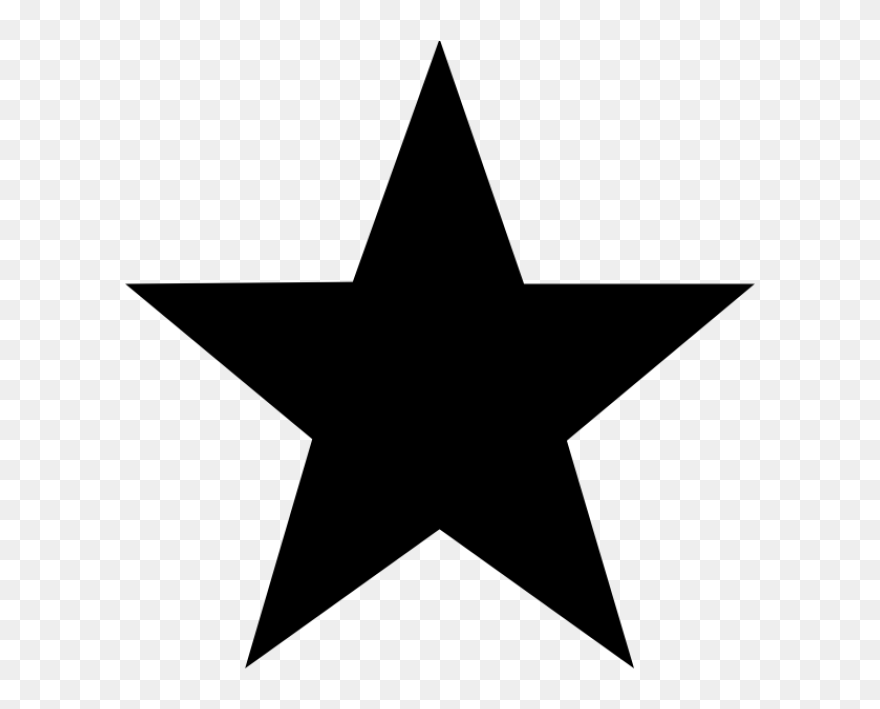 Star Polygons In Art And Culture Silhouette Clip Art - Black Star - Png Download