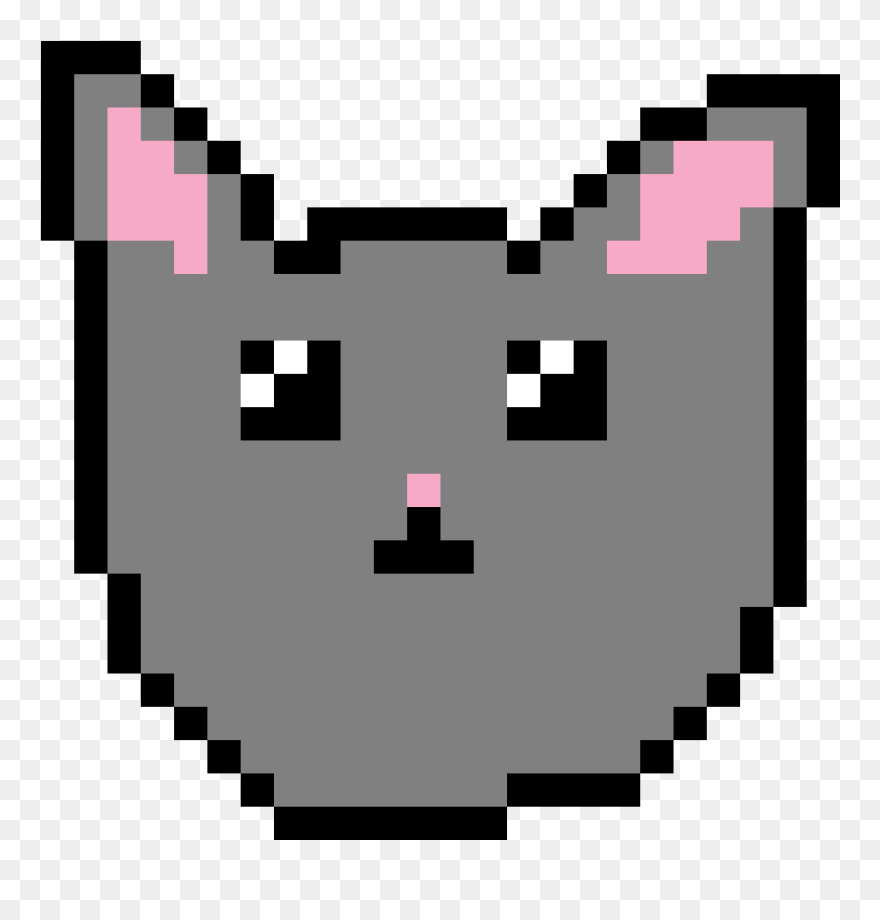 Kawaii Cat Head/face - Elena Clipart