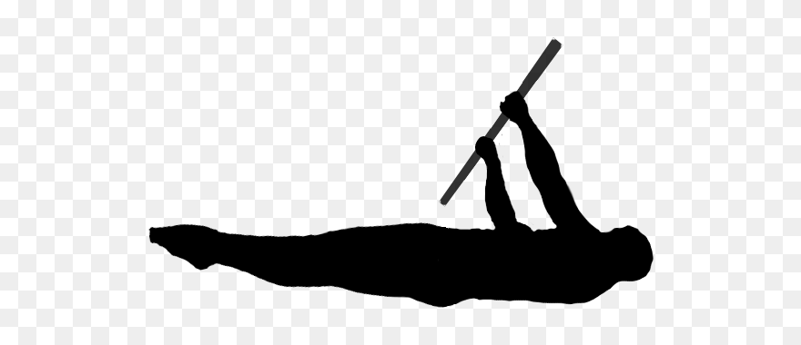 Physical Fitness Front Lever Calisthenics Street Workout - Front Lever Logo Clipart