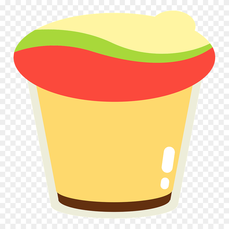 Pudding Dessert Clipart - Png Download