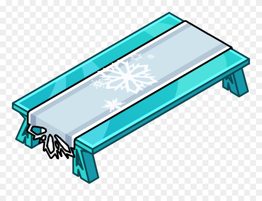 Club Penguin Frozen Items, Png Download - Codigos De Moveis Frozen Para Iglus Free Penguin Clipart