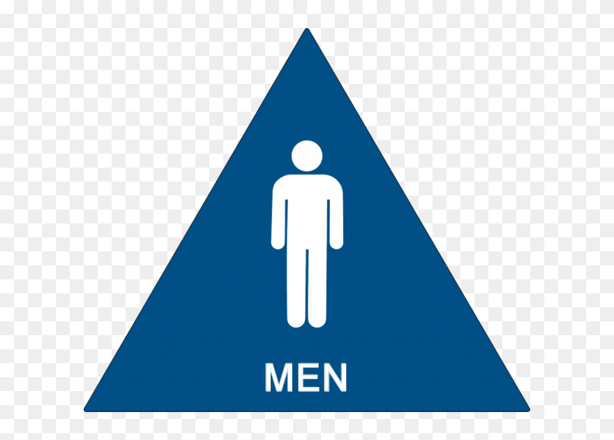 Ca Title 24 Men"s Ada Restroom Signs - Mens Restroom Sign Clipart
