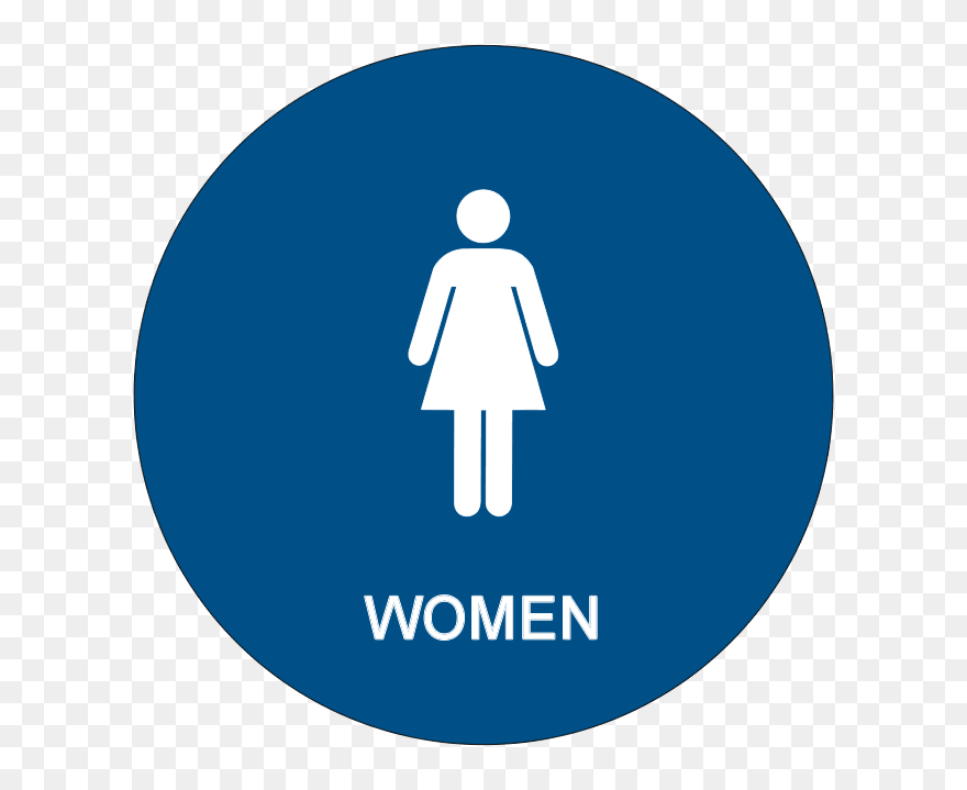 Ca Title 24 Women"s Ada Restroom Signs - Braille Restroom Signs Clipart
