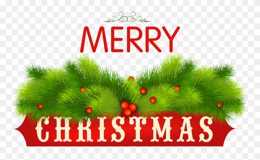 Transparent Christmas Decorations Clipart - Merry Christmas Decorations Clipart - Png Download