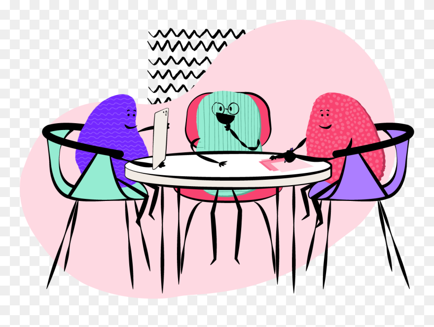 Value Collaborating - Cartoon Clipart