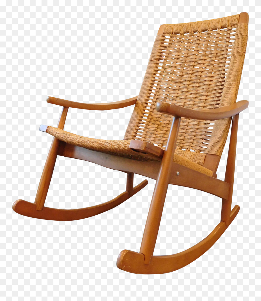 Transparent Rocking Chair Clipart Black And White - Rocking Chair - Png Download