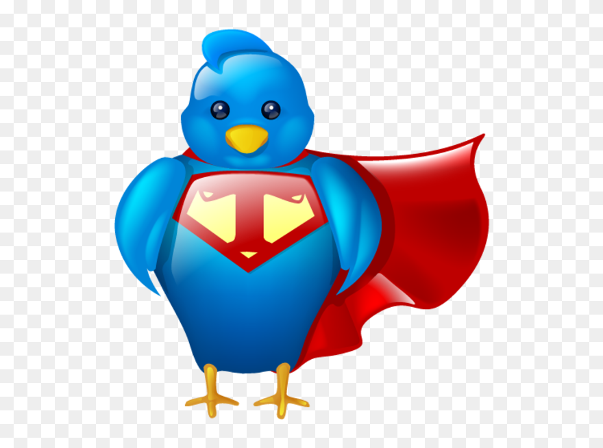 Twitter Clipart Jpg Download Super Twitter - Super Bird Clip Art - Png Download