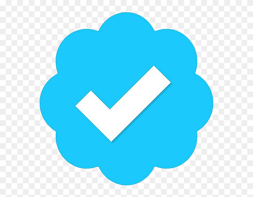 Twitter Verified Badge Png Transparent Image - Twitter Verified Symbol Transparent Clipart