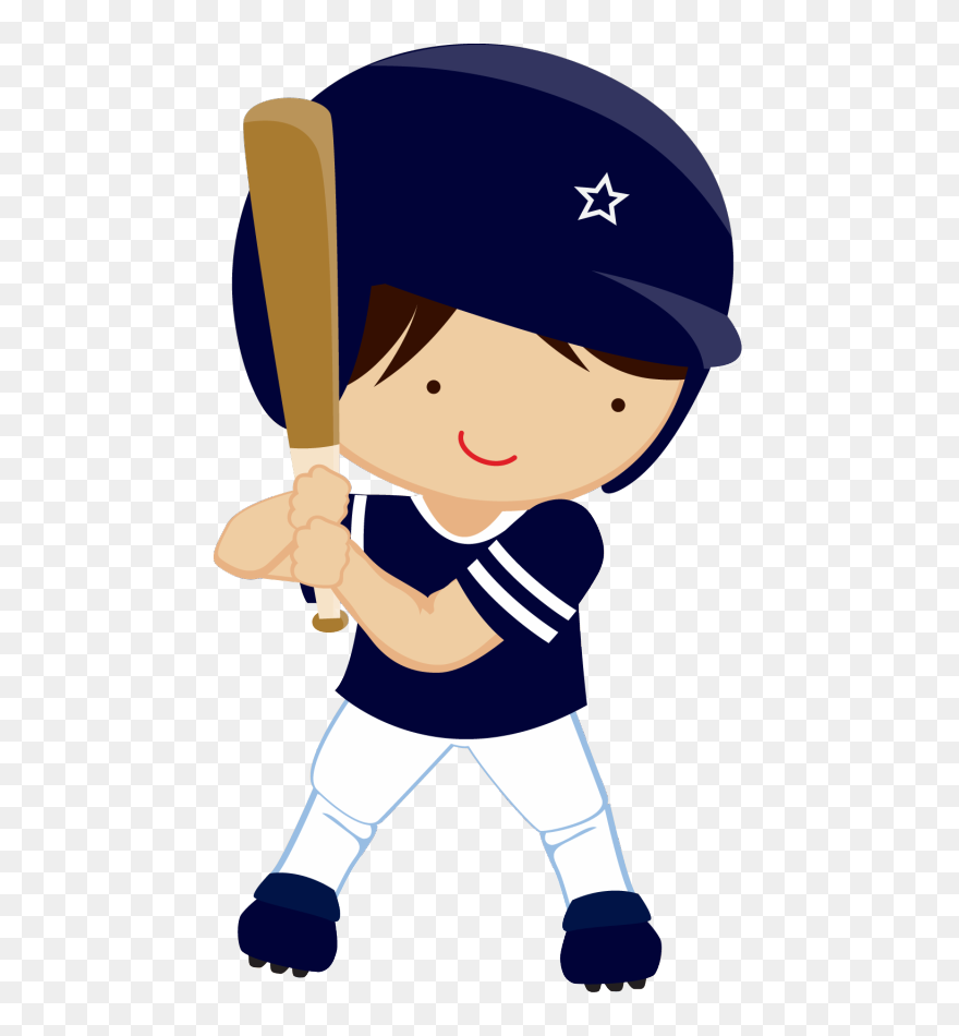2018 Baseball Clipart Graphic Library Library 4shared - Kids Baseball Clipart - Png Download