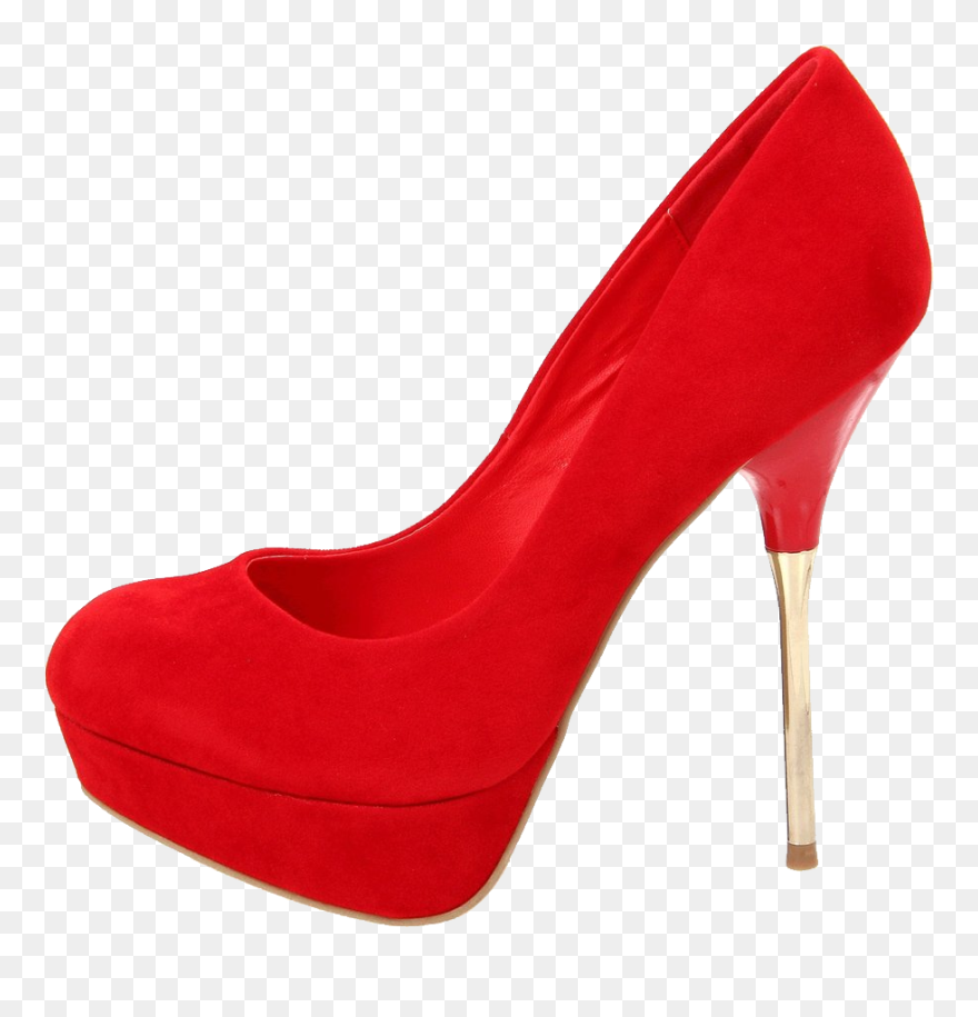 Orange Clipart Shoes - Red Women Shoes Png Transparent Png