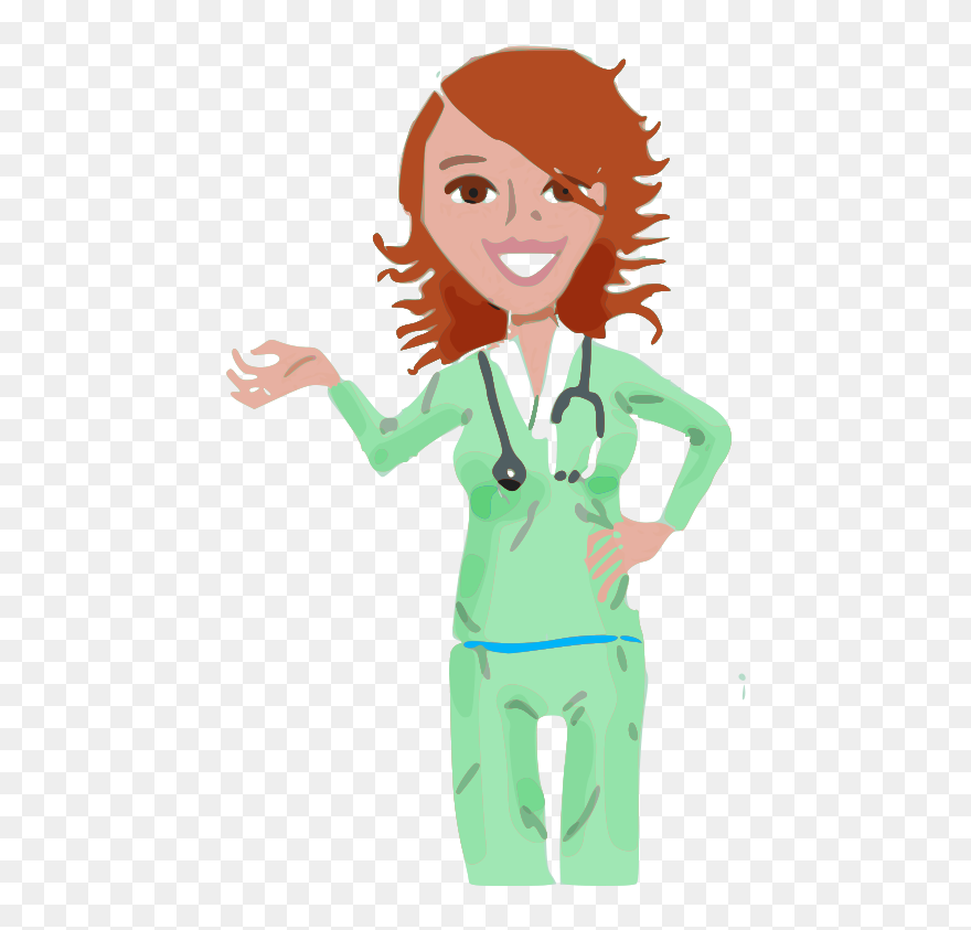 Free Nurse Clipart - Png Download