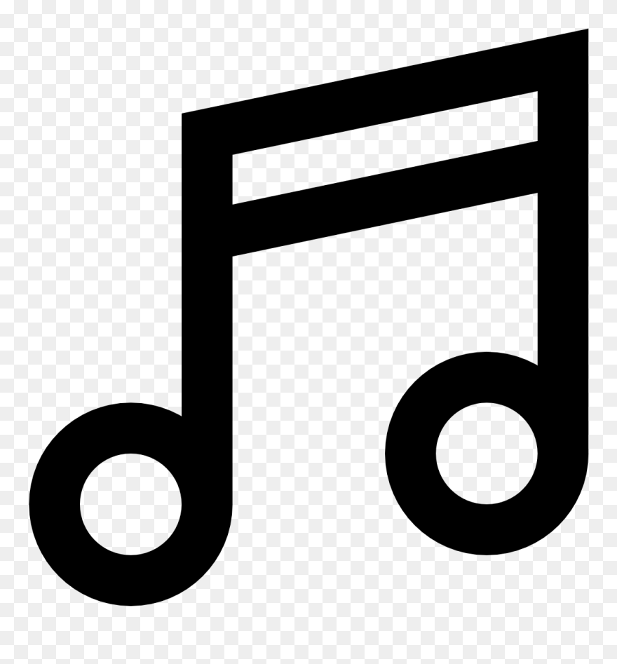 Music Notation Symbols Png - Png Musical Note Logo Clipart