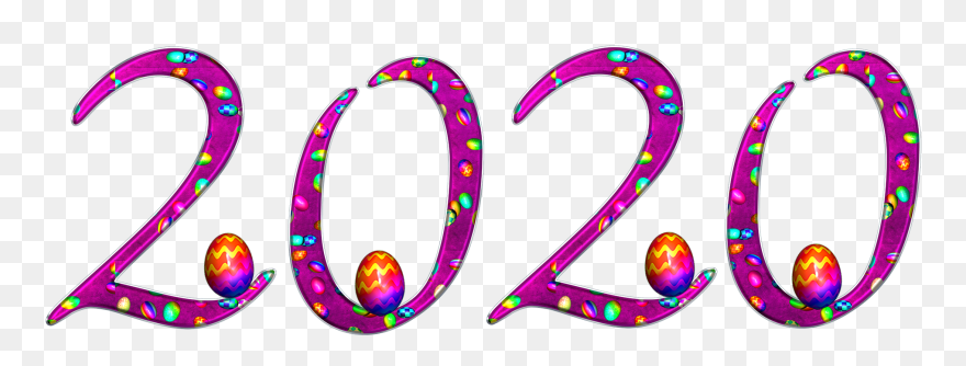 2020 Number Png Transparent Background Clipart
