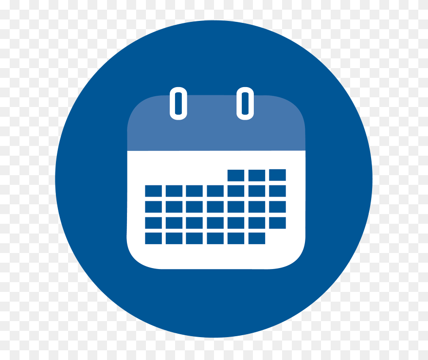 Blue Calendar Icon Png Clipart