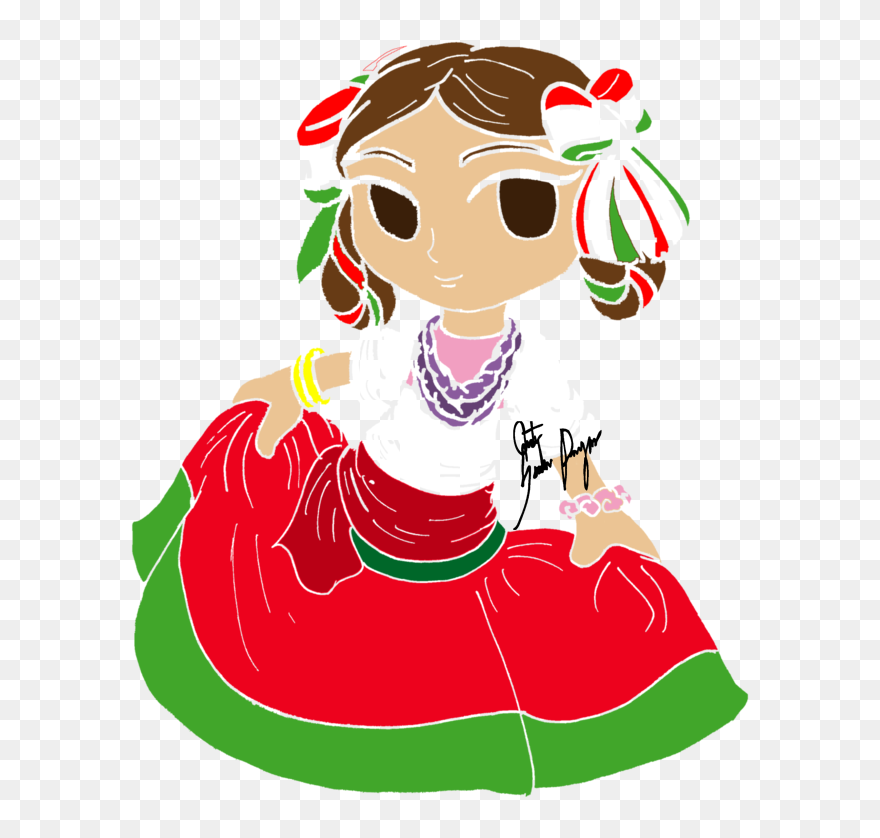 Tradiciones Clipart Clipart Library Stock Image Result - Costumbres De Mexico Dibujos - Png Download