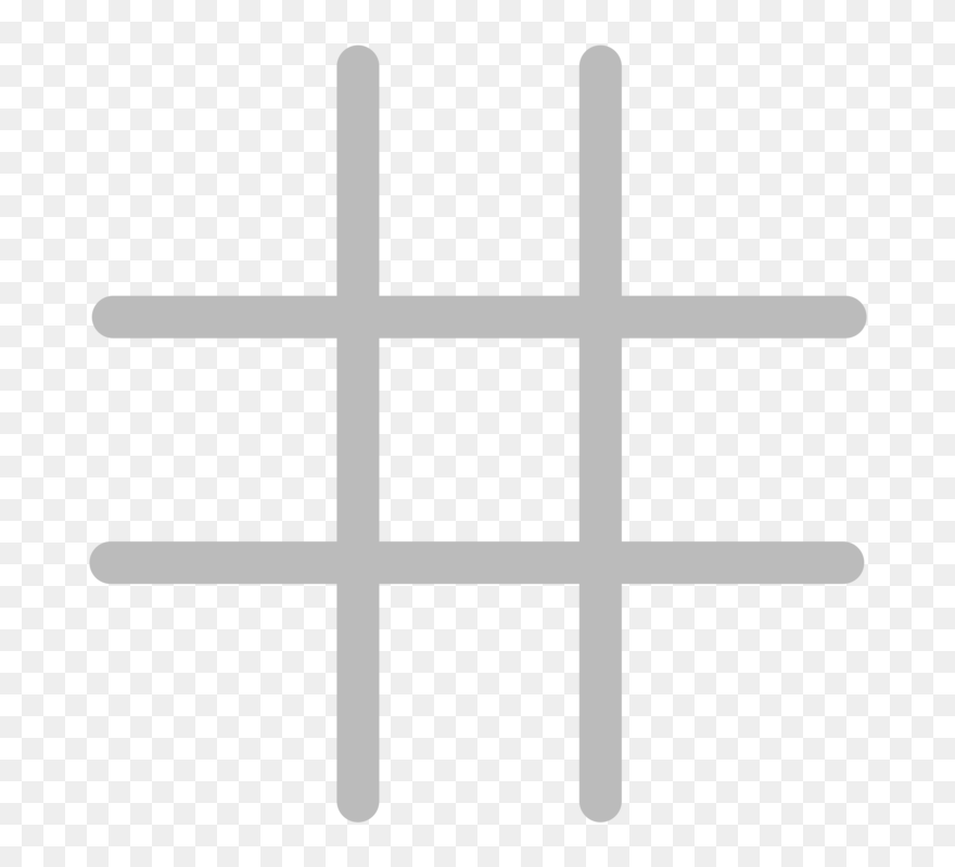 Line,symbol,cross - Tic Tac Toe Lines Svg Clipart