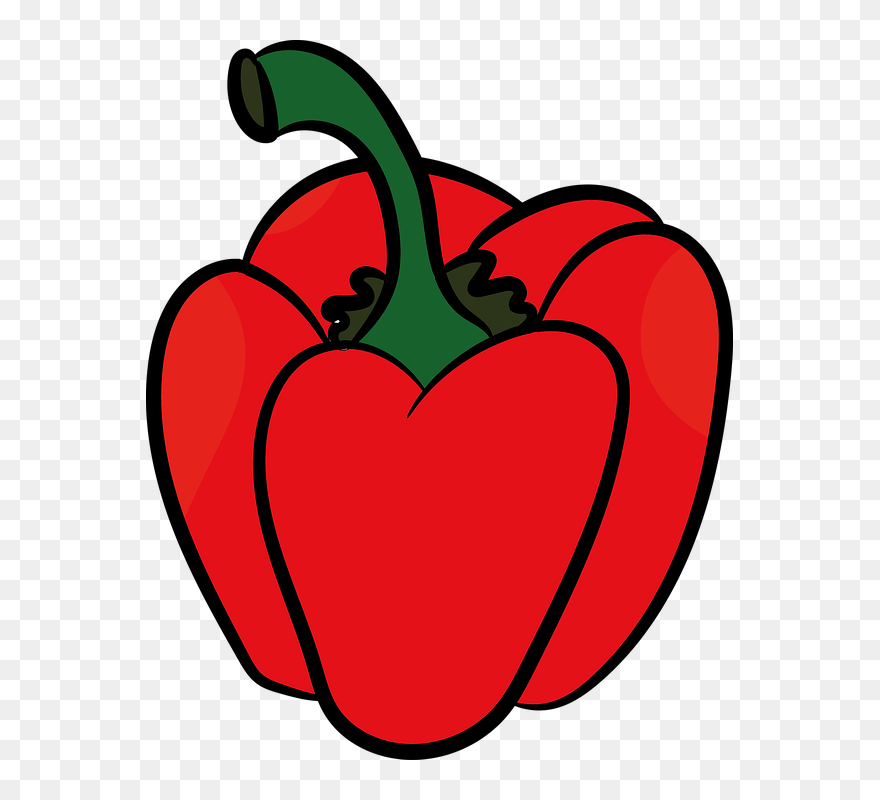 Transparent Verduras Png - Paprika Clipart