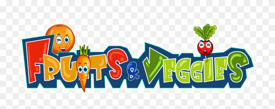 Fruits & Vegetables Logo Clipart