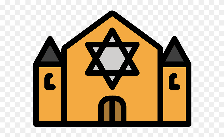 Synagogue Emoji Clipart - Zandunga - Png Download