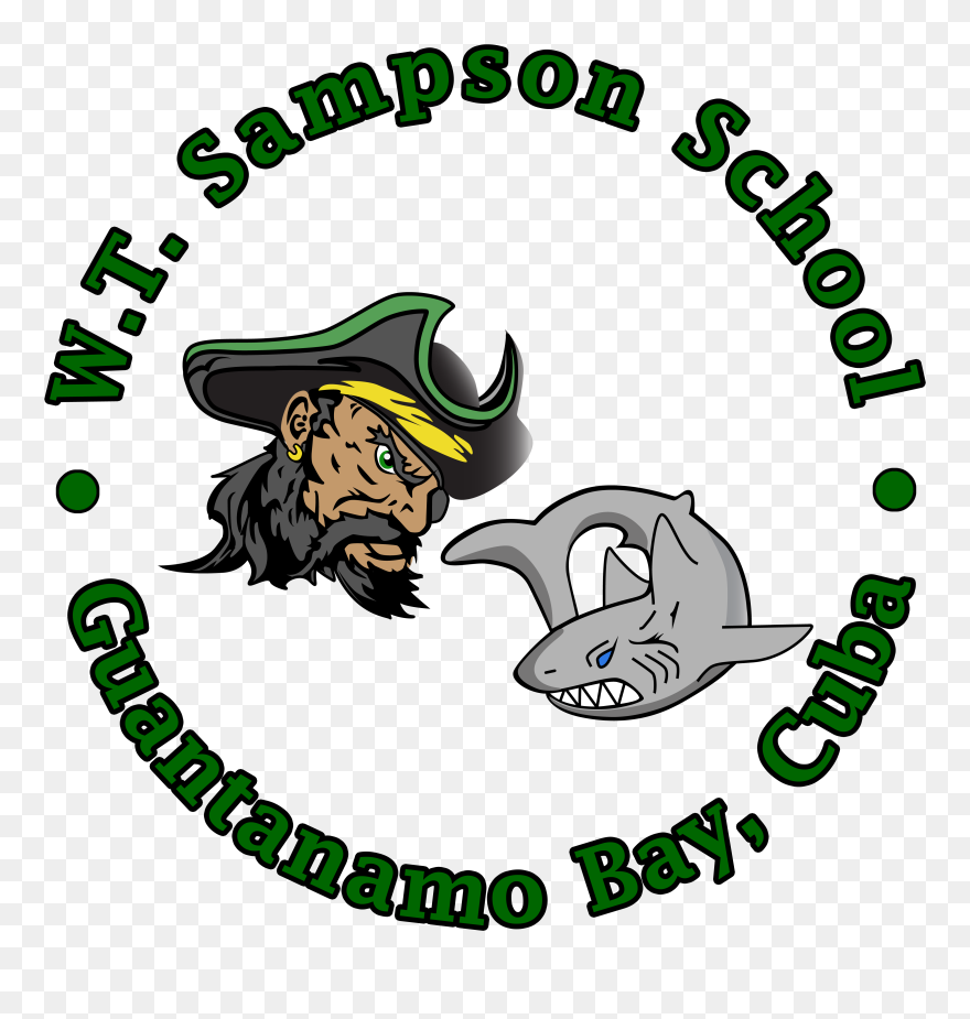 Wt Sampson Elementary School Guantanamo Bay Cuba School Clipart