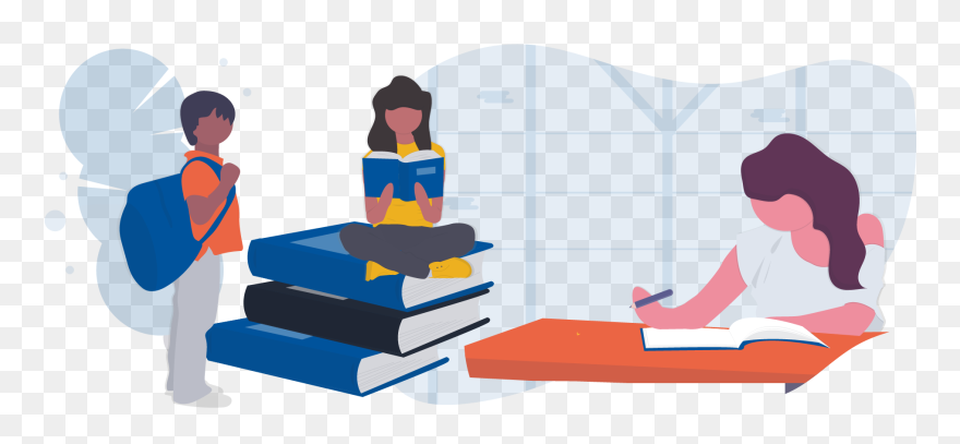 Summer Reading Month - Illustration Book Lover Clipart - Png Download