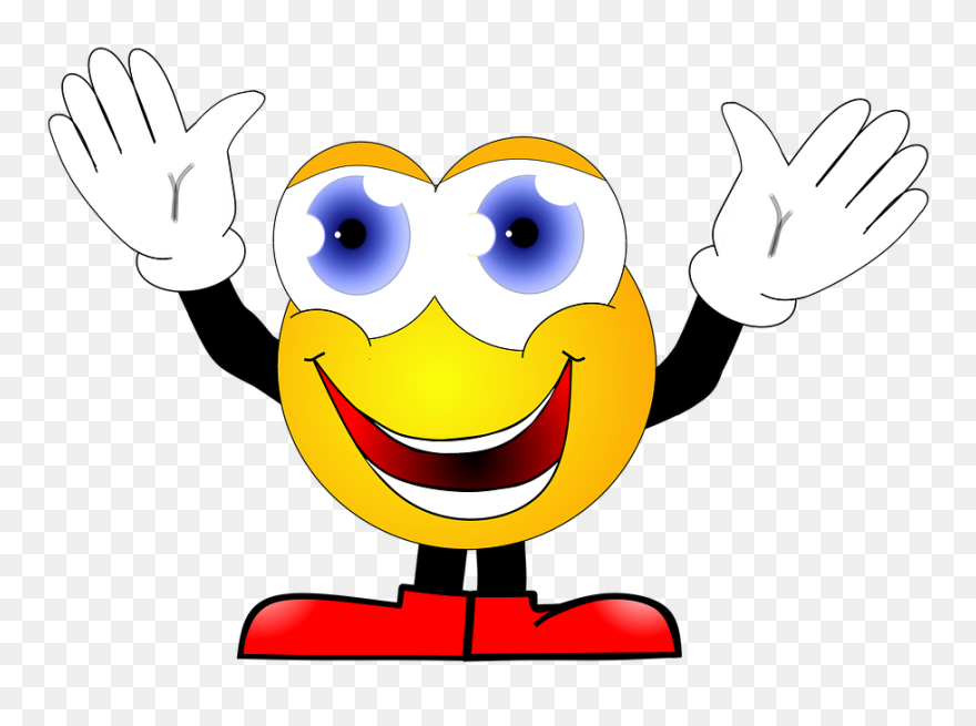 Willkommen Smiley Clipart