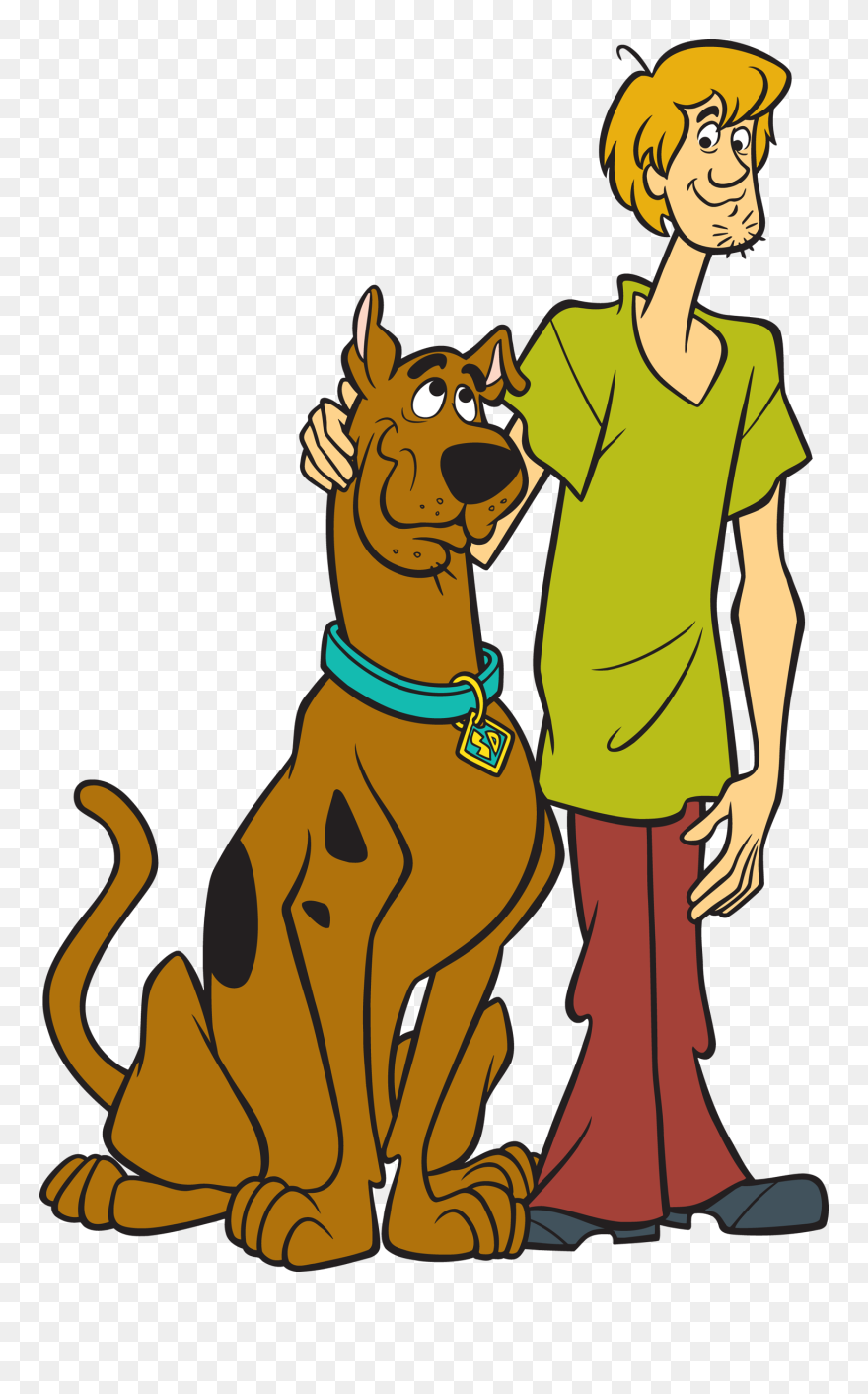 Costume Clipart Printable - Scooby Doo And Shaggy - Png Download