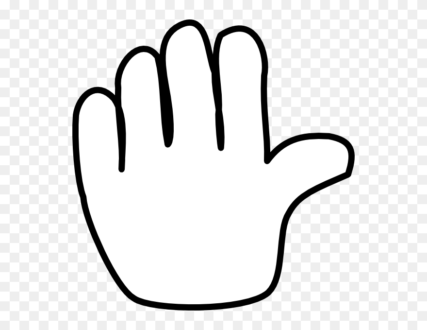 Hand 1 Clip Art At Clker - Clip Art - Png Download