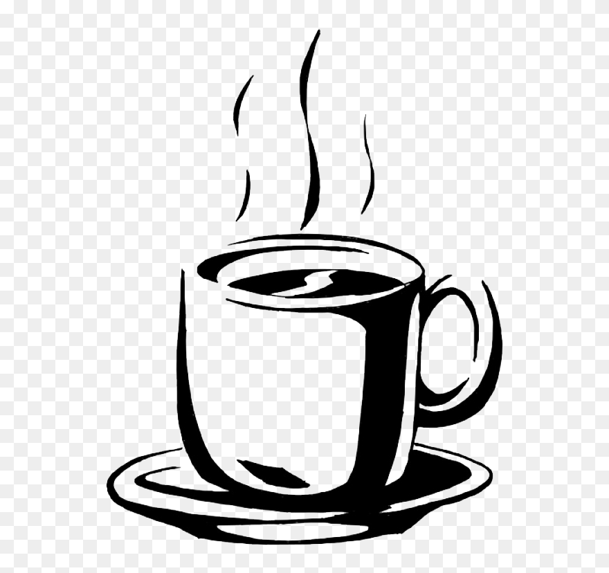 Black Coffee Mug Png Image - Transparent Background Tea Clip Art