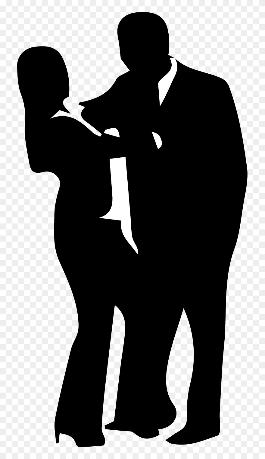 Work Sexual Harassment Couple - Clipart Of Sexual Assault - Png Download