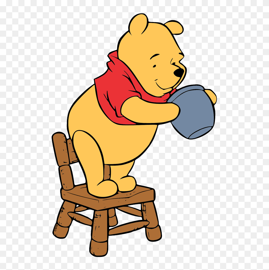 Transparent Honey Pot Clipart - Clipart Winnie The Pooh - Png Download