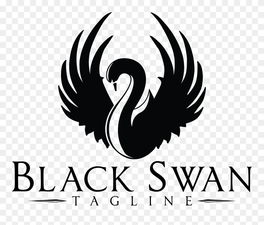 Black Swan Logo Png - Black Swan Drawing Bts Clipart