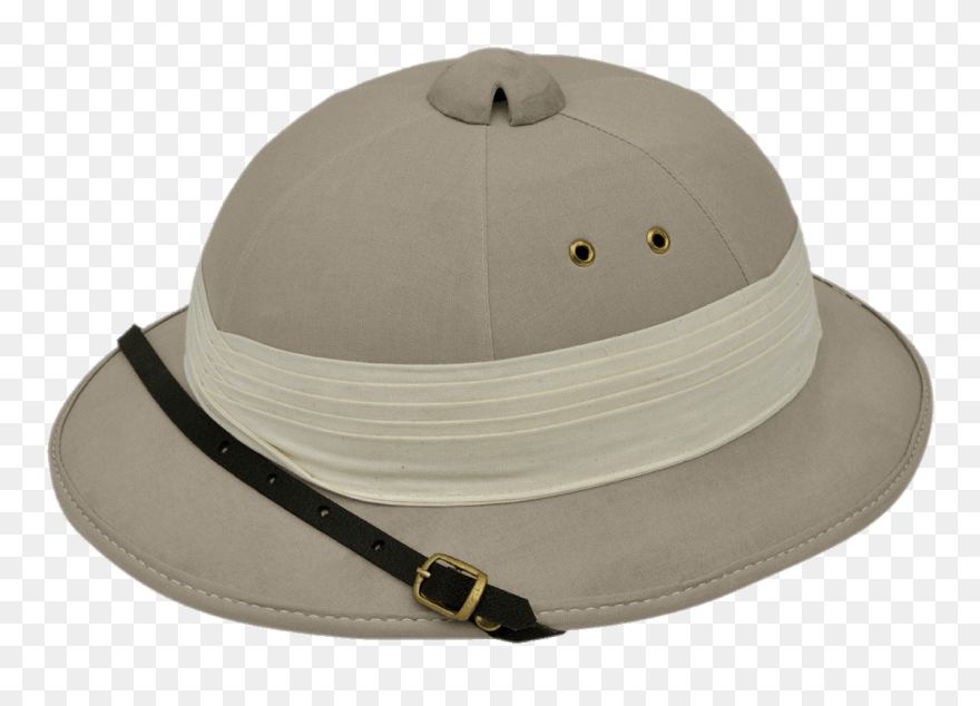 Safari Clipart Helmet - Pith Helmet - Png Download