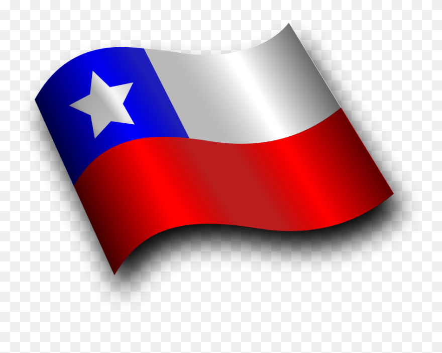 Chile Clip Art - Bandera De Chile Animada - Png Download