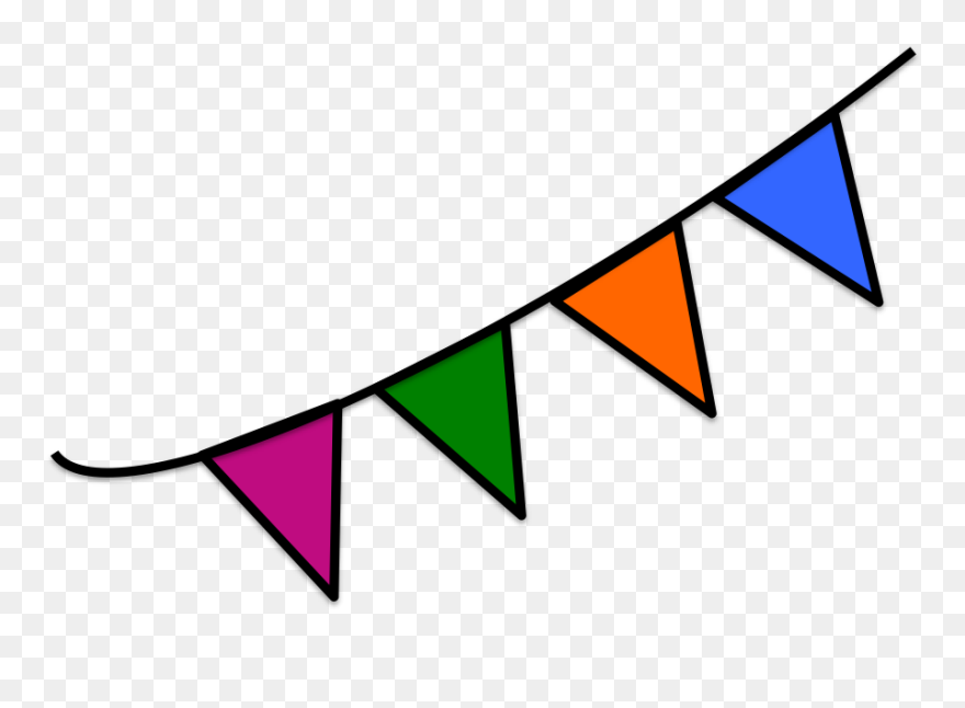 Bunting - Vector Banderines Clipart
