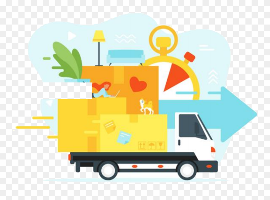 Moving Home Landing Page Clipart