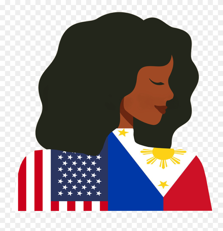 African American Woman Vector Clipart