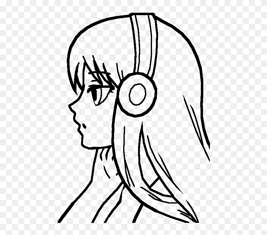 Editing Girl Base - Easy Drawing Of Girl And Boy Clipart