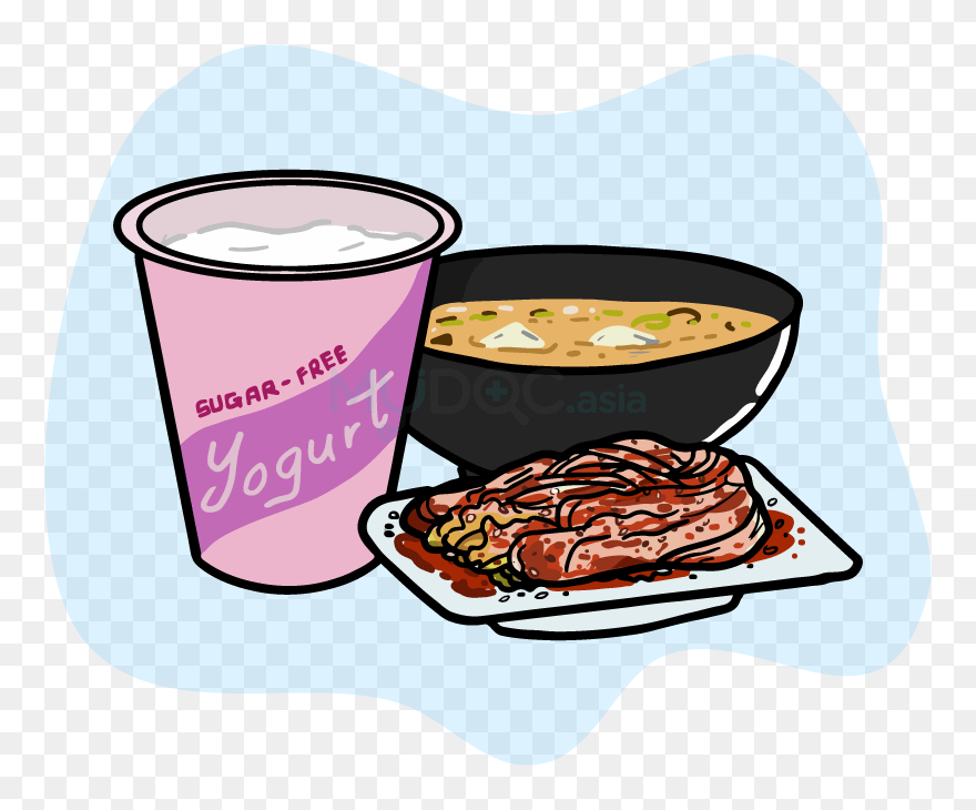 Yoguet Good For Health - Fast Food Clipart