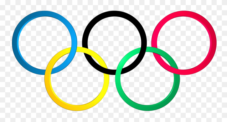 Olympic Rings Png Image Transparent - Trocadéro Gardens Clipart