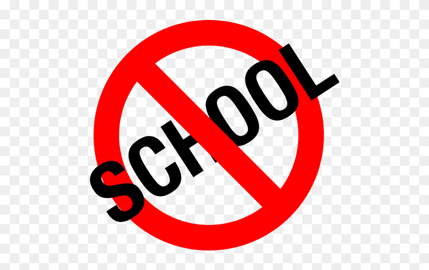 No School St - Sign Clipart